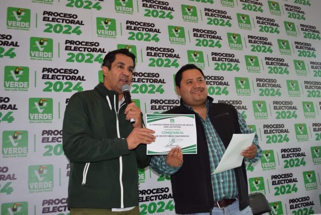 El Partido Verde Ecologista de México recibe a aspirantes a precandidaturas a diputados