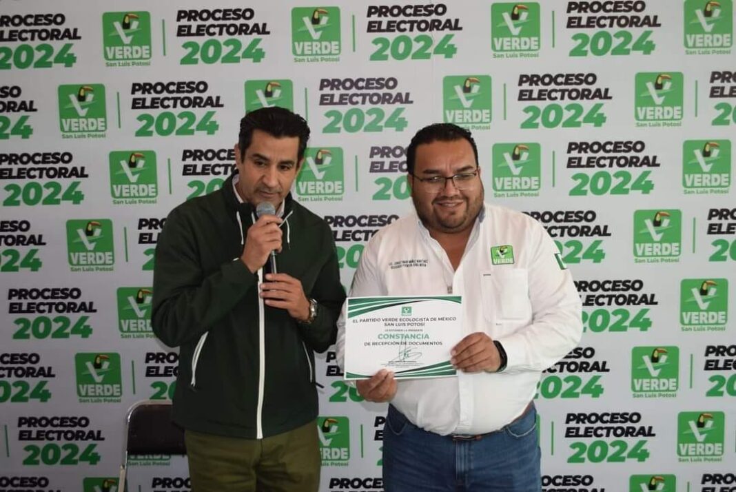 El Partido Verde Ecologista de México recibe a aspirantes a precandidaturas a diputados