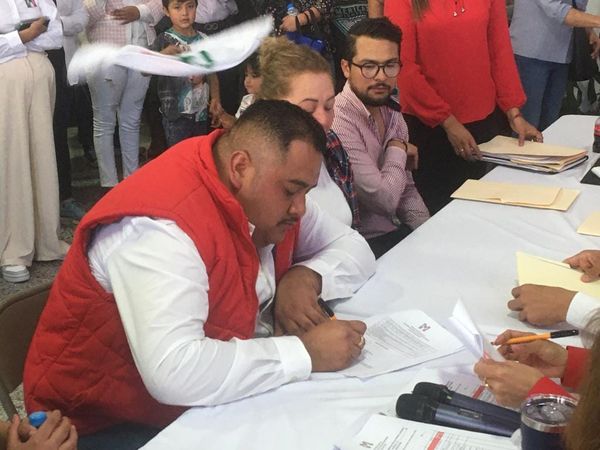 Se registra a la Presidencia Municipal de Cerro de San Pedro Jesús Nava por el revolucionario PRI