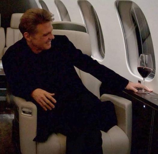 Luis Miguel presume foto inédita de su avión privado