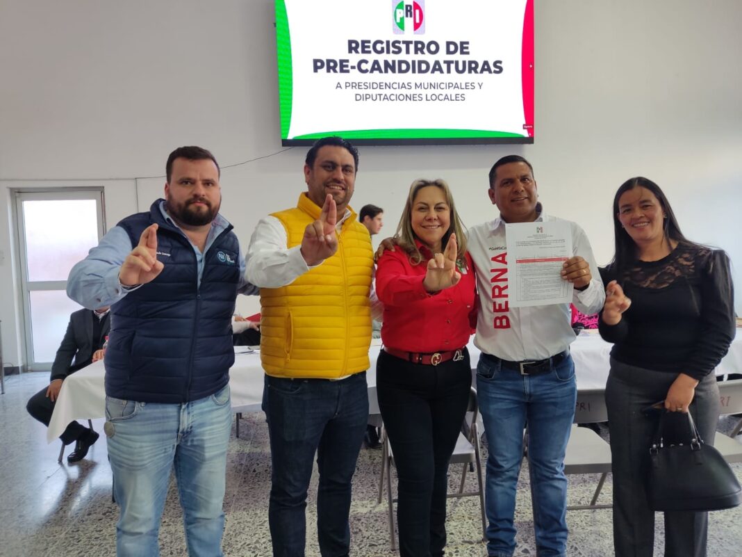 PRI realiza registro de aspirantes a las Diputaciones Locales y Presidencias Municipales