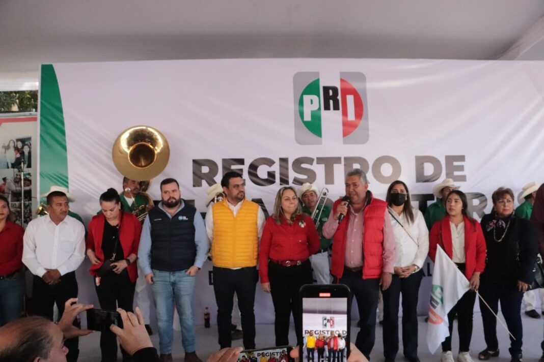 PRI realiza registro de aspirantes a las Diputaciones Locales y Presidencias Municipales