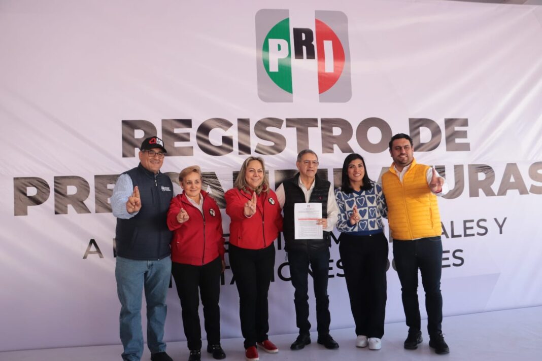 PRI realiza registro de aspirantes a las Diputaciones Locales y Presidencias Municipales